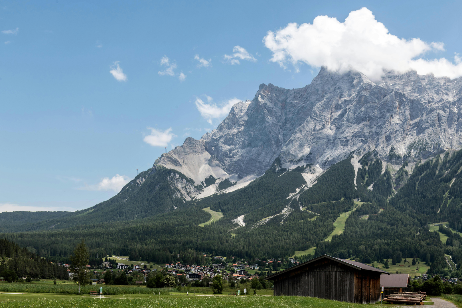 Lermoos – Alpeidyl med udsigt til Zugspitze