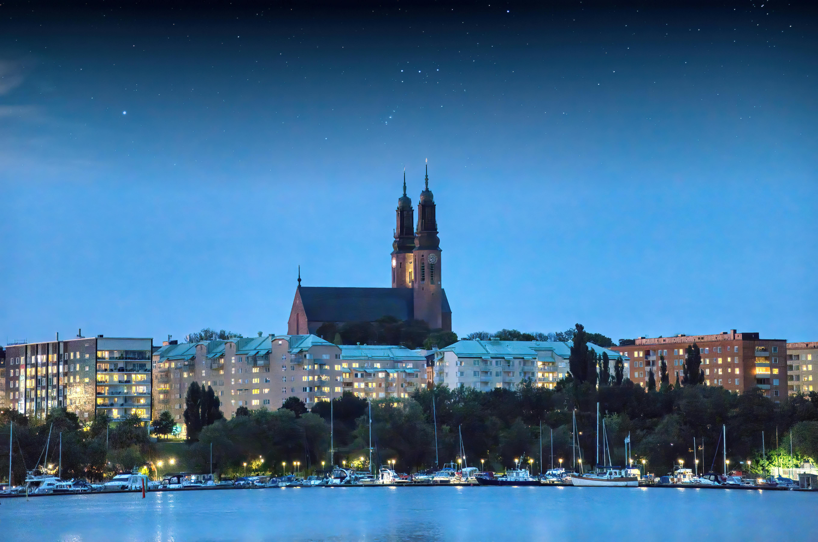 Tag nattoget i Sverige, fra Stockholm til Arktis
