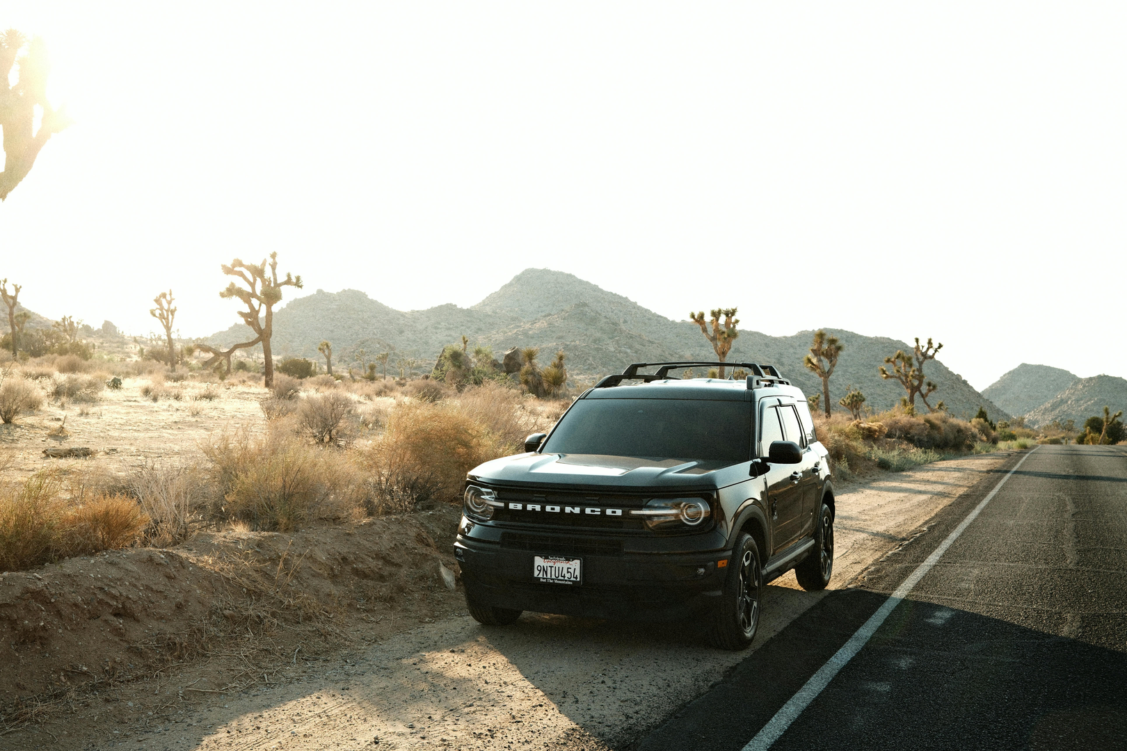 Familie på roadtrip langs Route 66 med stop ved ikoniske seværdigheder